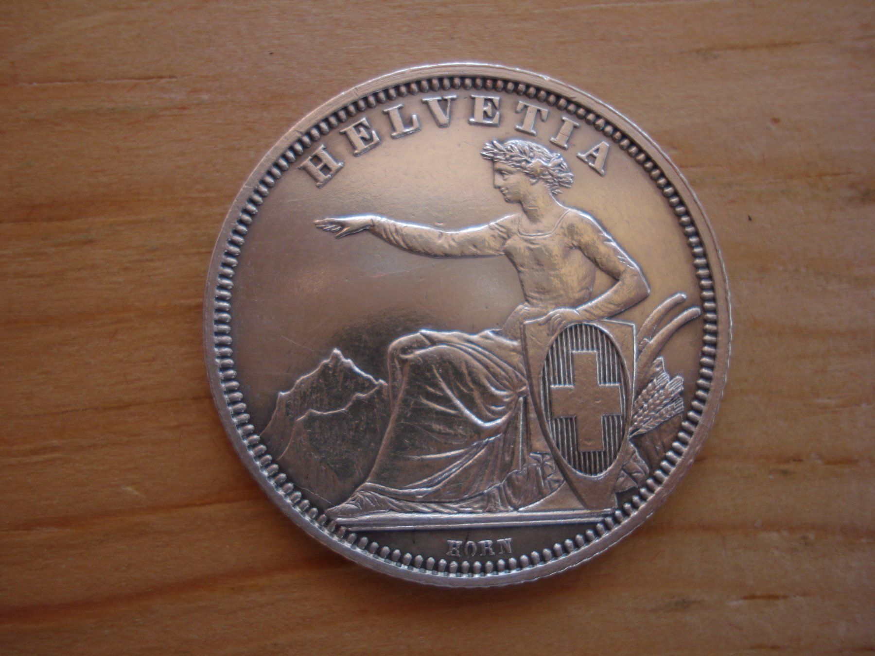 Tutti le monete: (C1) 1 Franken 1861 UNZ – Usato da Erlach venduto da Net-Coins 1
