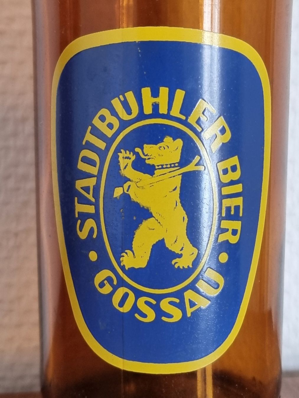 Bicchieri, Caraffe & Bottiglie: Stadtbühler Bier Gossau Bierflasche 1970 – Usato da Lommis venduto da 0815undmehr 1