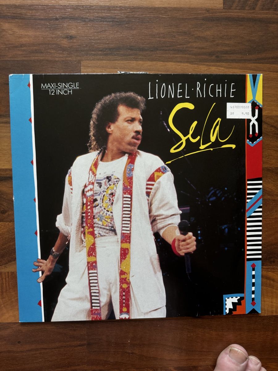 Schallplatten: Lionel Richie - Sela - 12" Maxi - 80s – Gebraucht aus Rorbas von BlackstarRecords