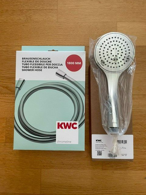 Duschbrausen: Schlauch und Brause KWC – Neu und originalverpackt aus Stäfa von Indi59