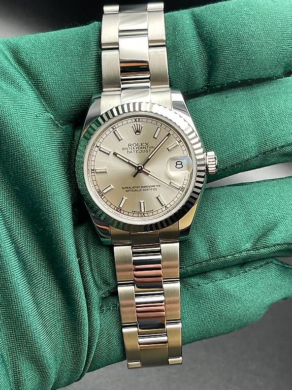 Rolex Orologi: Rolex Datejust 31 Ref. 178274 Oyster Silver index Dial – Usato da Lugano venduto da luganotopwatches 6