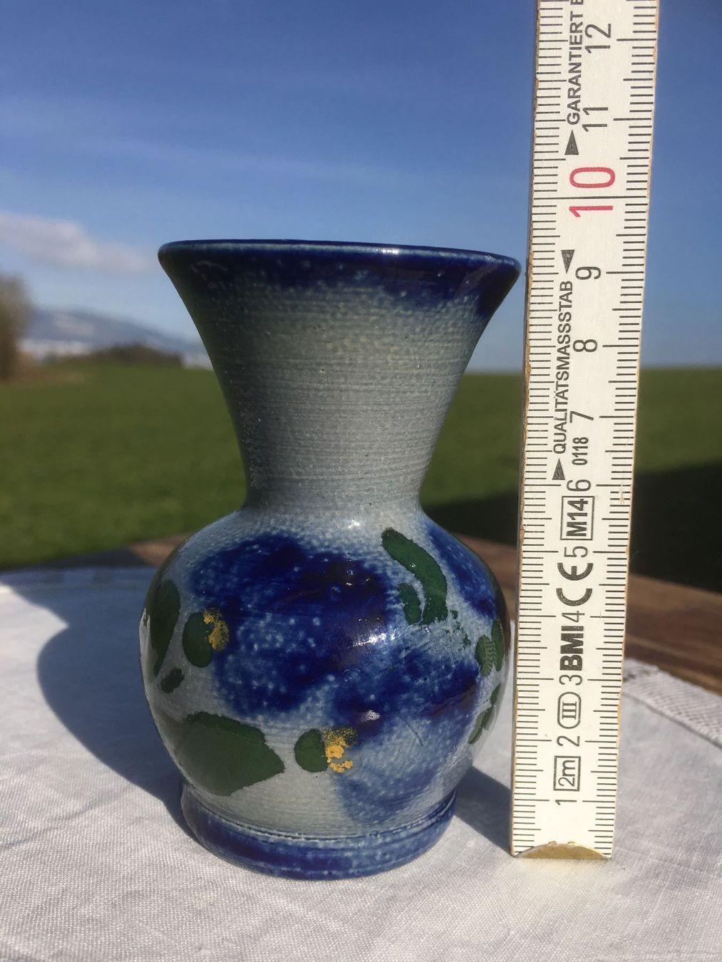 Vasi & Recipienti: STEINGUT  VASE  BLUMENVASE  VÄSELI   DEKO   HANDARBEIT – Nuovo (secondo la descrizione) da Subingen venduto da ArtBead 2
