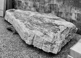 Einzigartige grosse Granitplatte
