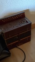 Antike Handharmonika Schwyzerörgeli Akkordeon Vintage