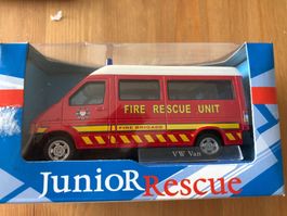 1/43 Cararama VW Van T4 Fire Resque Unit