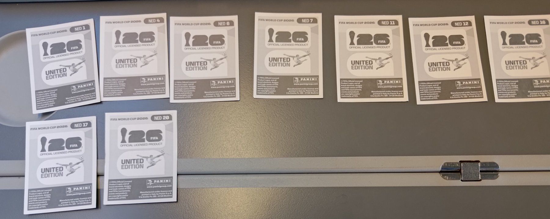 Panini Sammelbilder & Trading cards: Panini 2026 - SET NED – Neu (gemäss Beschreibung) aus Bern von Nicolaro
