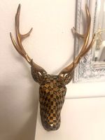 Hirsch Hirschgeweih Art Deco NEU