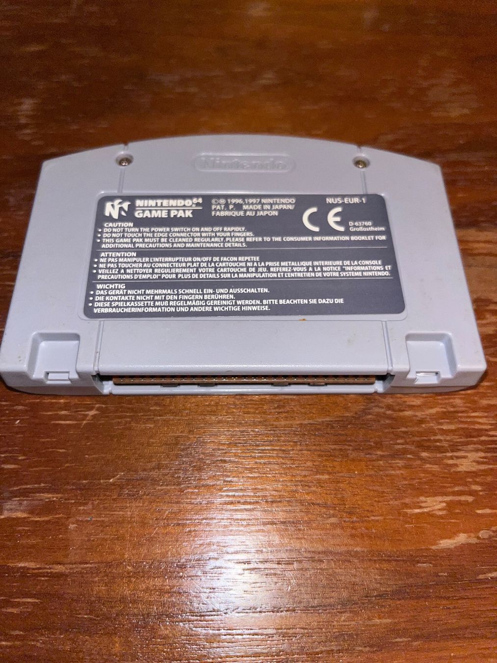 Giochi: World Cup 98 N64 – Usato da Basel venduto da Ruemli17 1