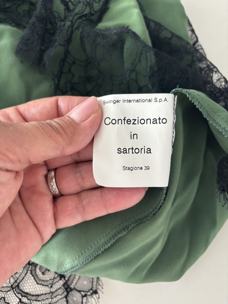 Vestiti: Designer Seidenkleid mit Spitze, Grösse S Roccobarocco – Nuovo (secondo la descrizione) da Wohlen AG venduto da Megagaga 3