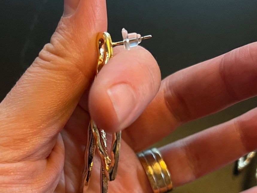Ohrringe & -stecker: Ohrringe Blumen ( massiv) – Neu (gemäss Beschreibung) aus Gams von Mariawicca 7