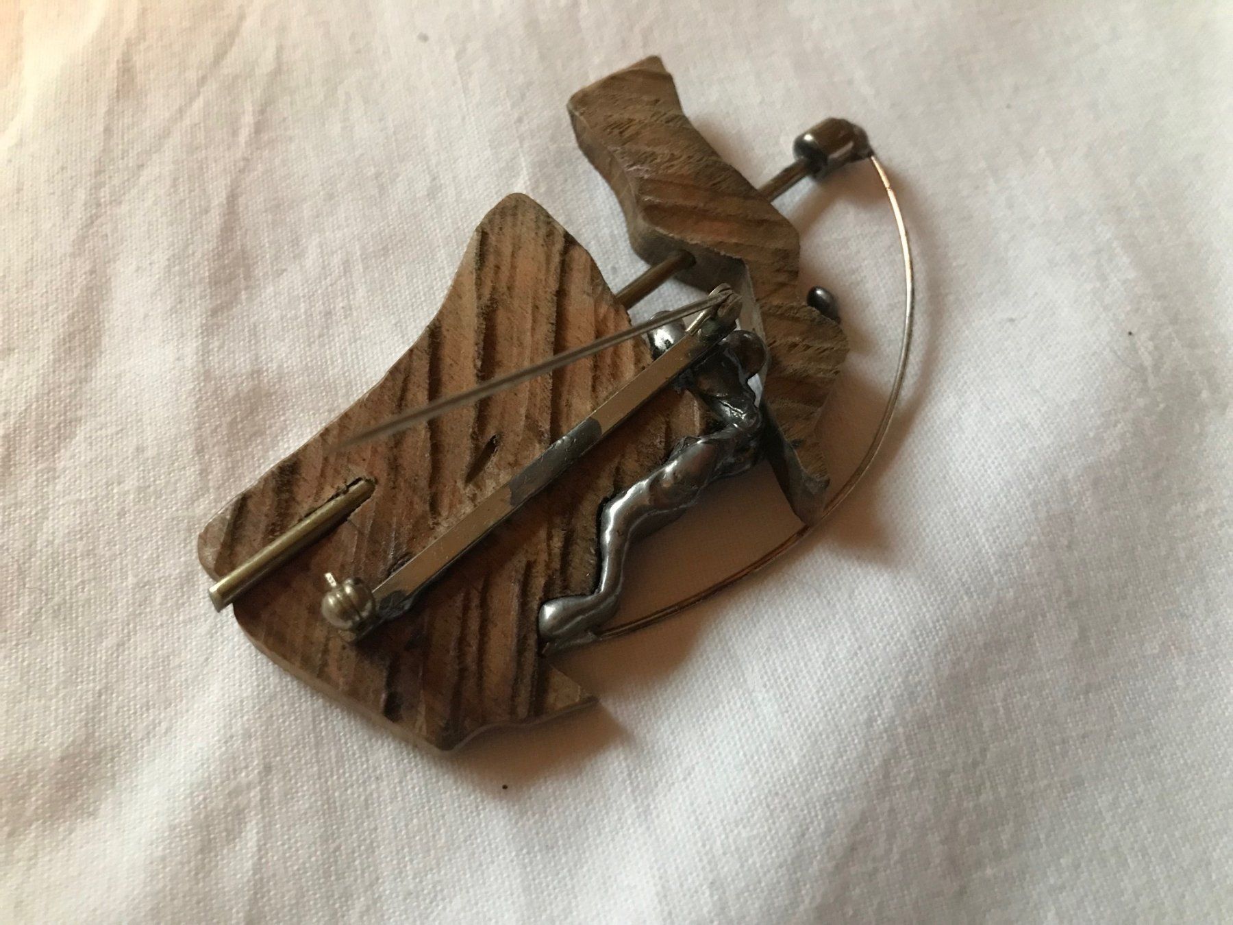 Spille & Fermagli: Brosche unikat, vintage? art deco? – Usato da Basel venduto da jillybean 4