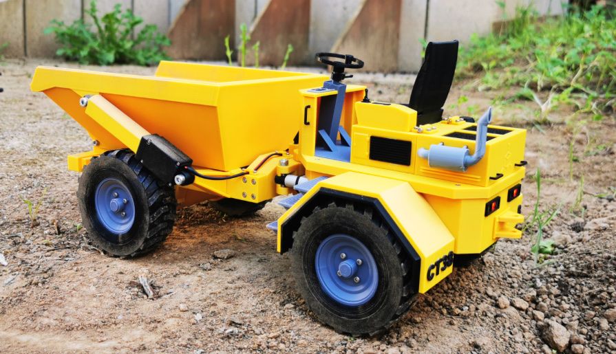 Modellismo RC: MINI DUMPER - CT38 - 1:14 Bausatz – Nuovo e nell'imballaggio originale da Altdorf UR venduto da modellbau-widmer 2