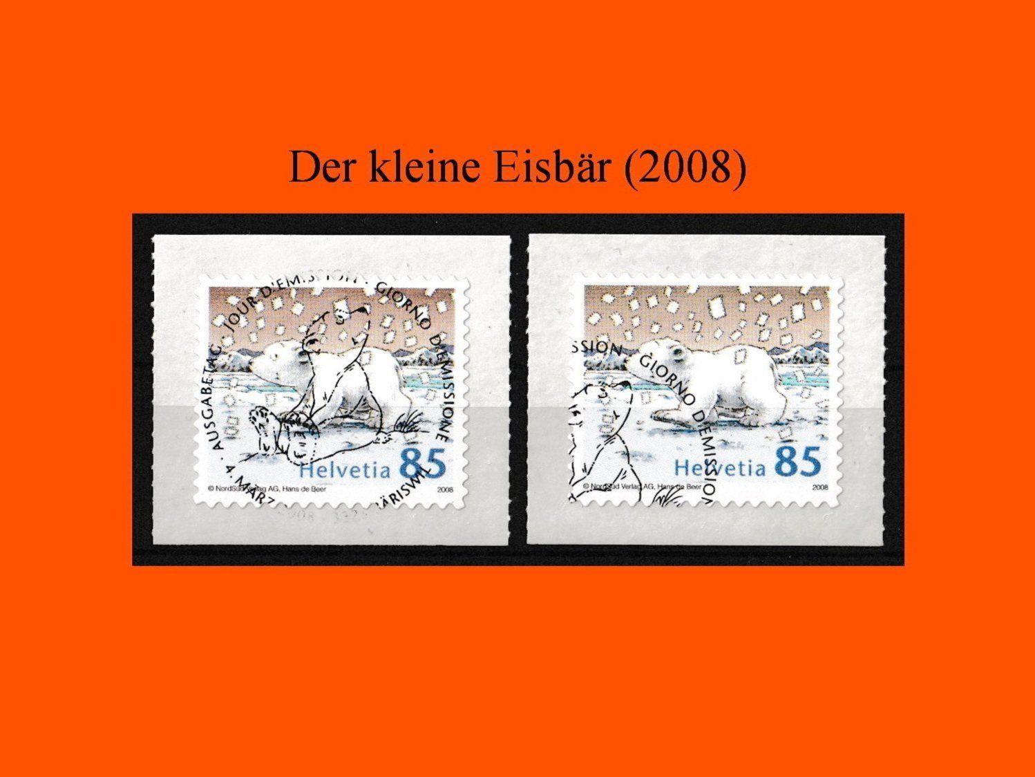 Tutti i francobolli: Volstempel "Der kleine Eisbär" (2008) – Nuovo (secondo la descrizione) da Dübendorf venduto da Jumbo1990