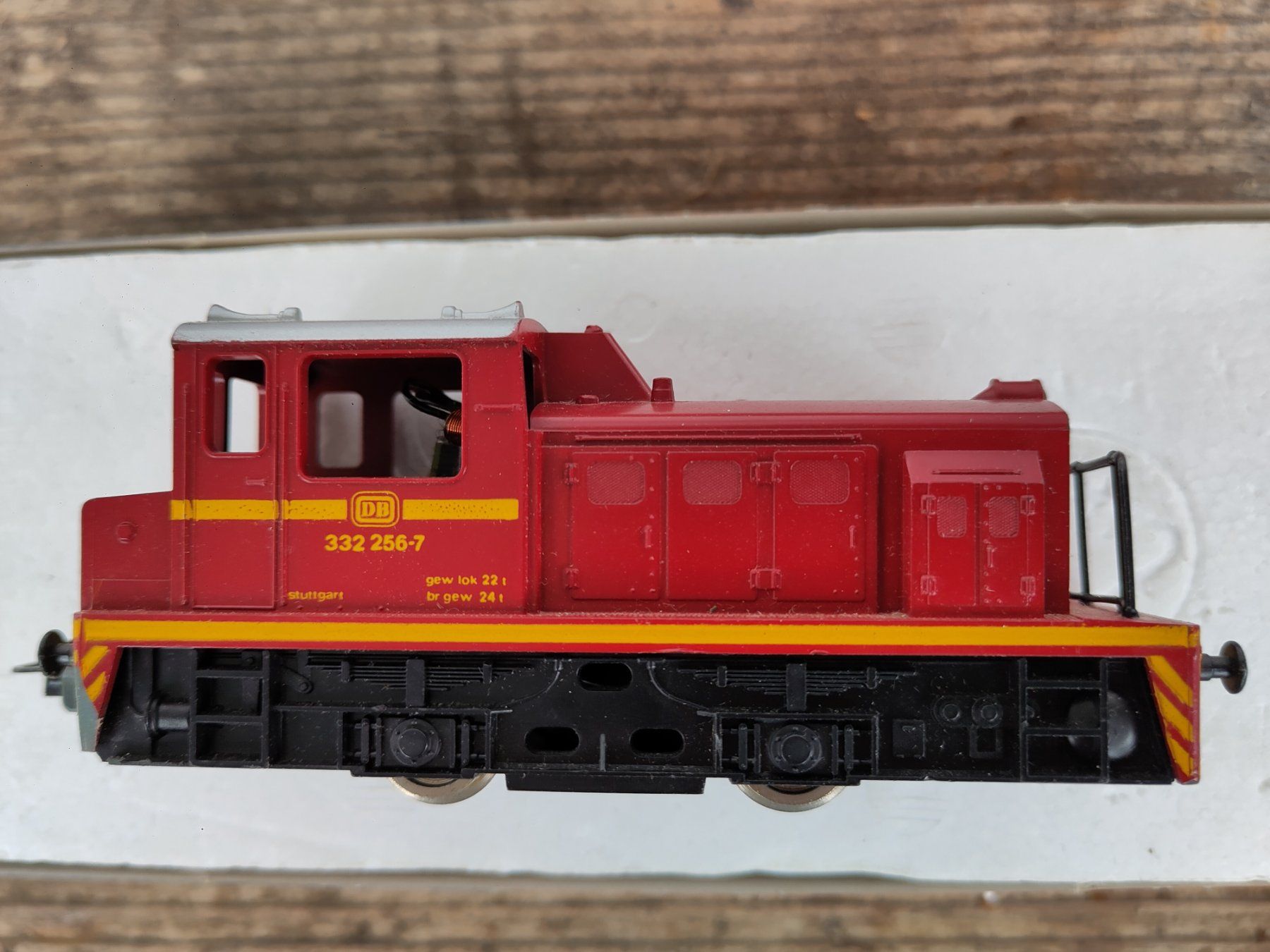 Lima Modelleisenbahnen: DB Diesel Rangierlok Lima H0 – Defekt aus Bibern SO von urhebeal
