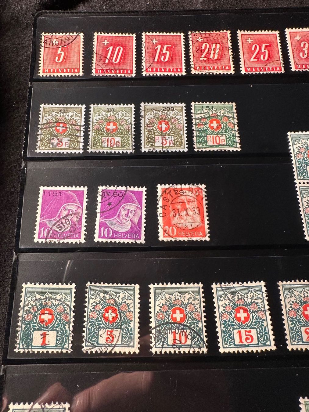 Tutti i francobolli: Portomarken Schweiz Spezial +++ – Usato da Stettfurt venduto da 2442 1