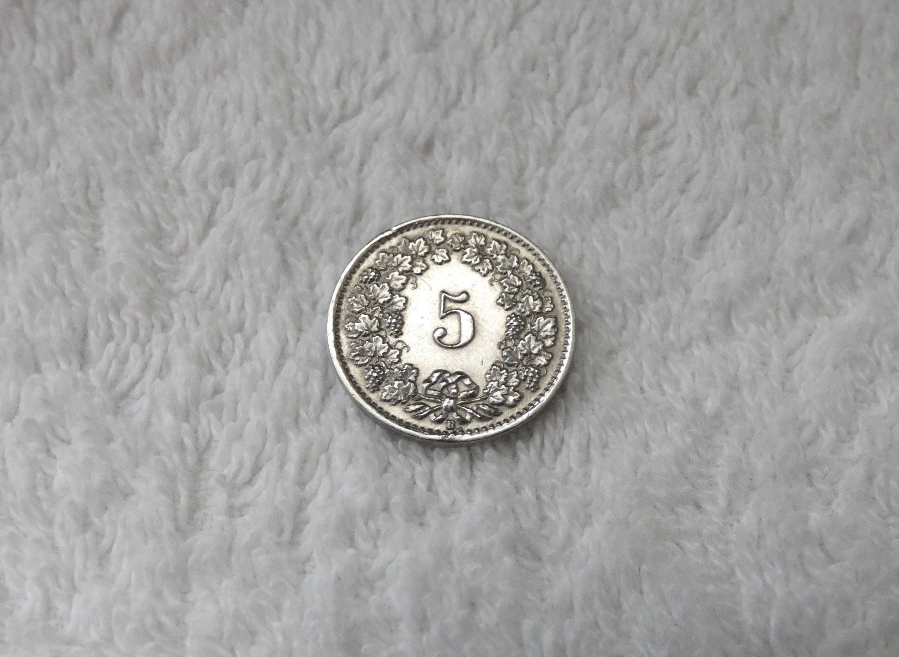 Tutti le monete: 5 centimes/rappen 1919 – Usato da Nyon venduto da Ilmi09 1
