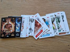 24 Champions leauge Match attax Karten «25/26