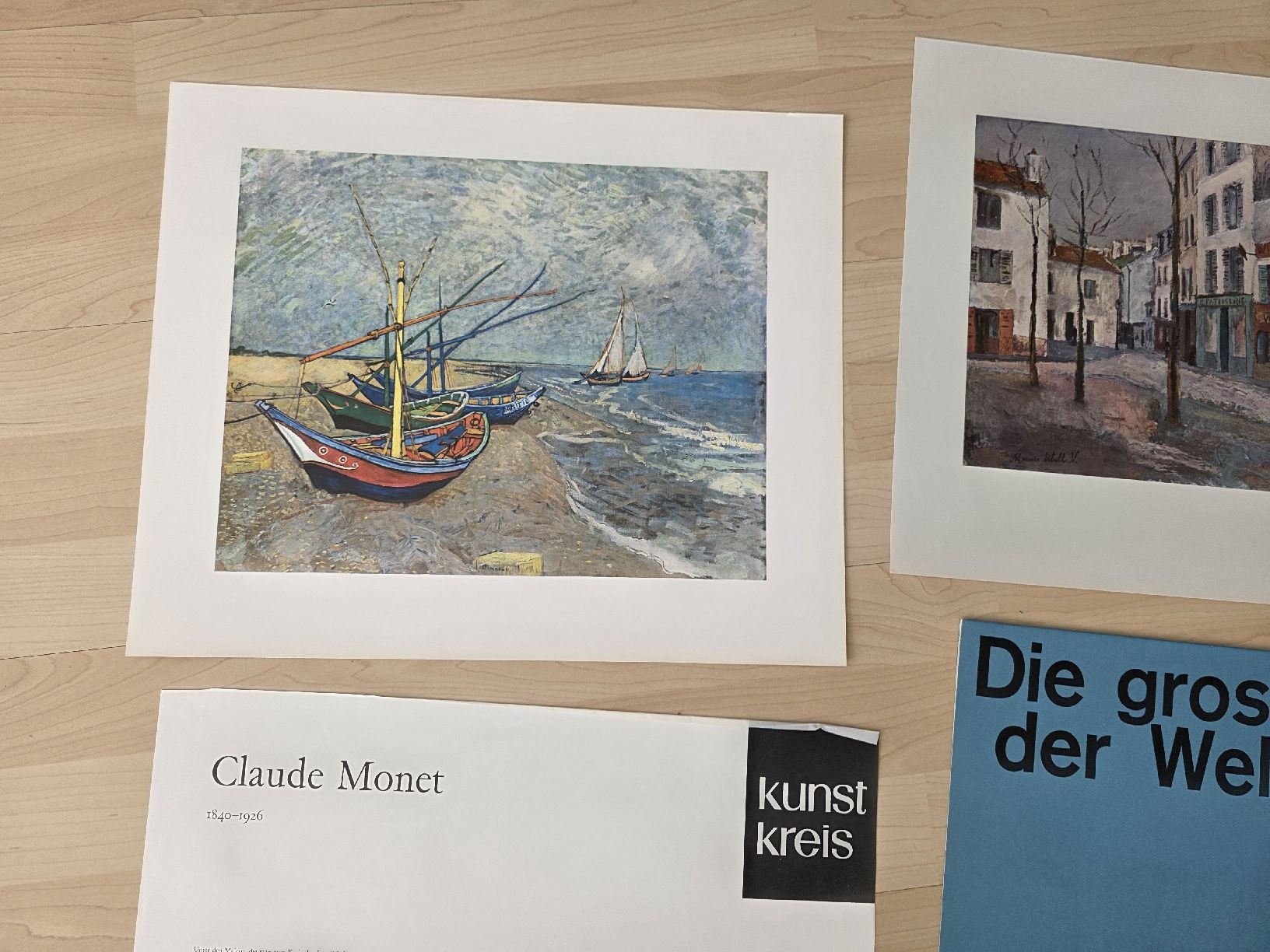 Foto & Immagini: 4 Monet Kunstdrucke, Sammlung "Die grossen Maler der Welt" – Nuovo (secondo la descrizione) da Suhr venduto da andreas_2008 1