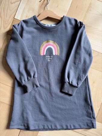 Robe pull H&M grise , taille 116🌈