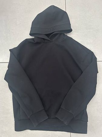 Felpa Calvin Klein nera con cappuccio 