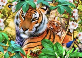 Bluebird Puzzle Tiger Grosskatze 1500 Teile