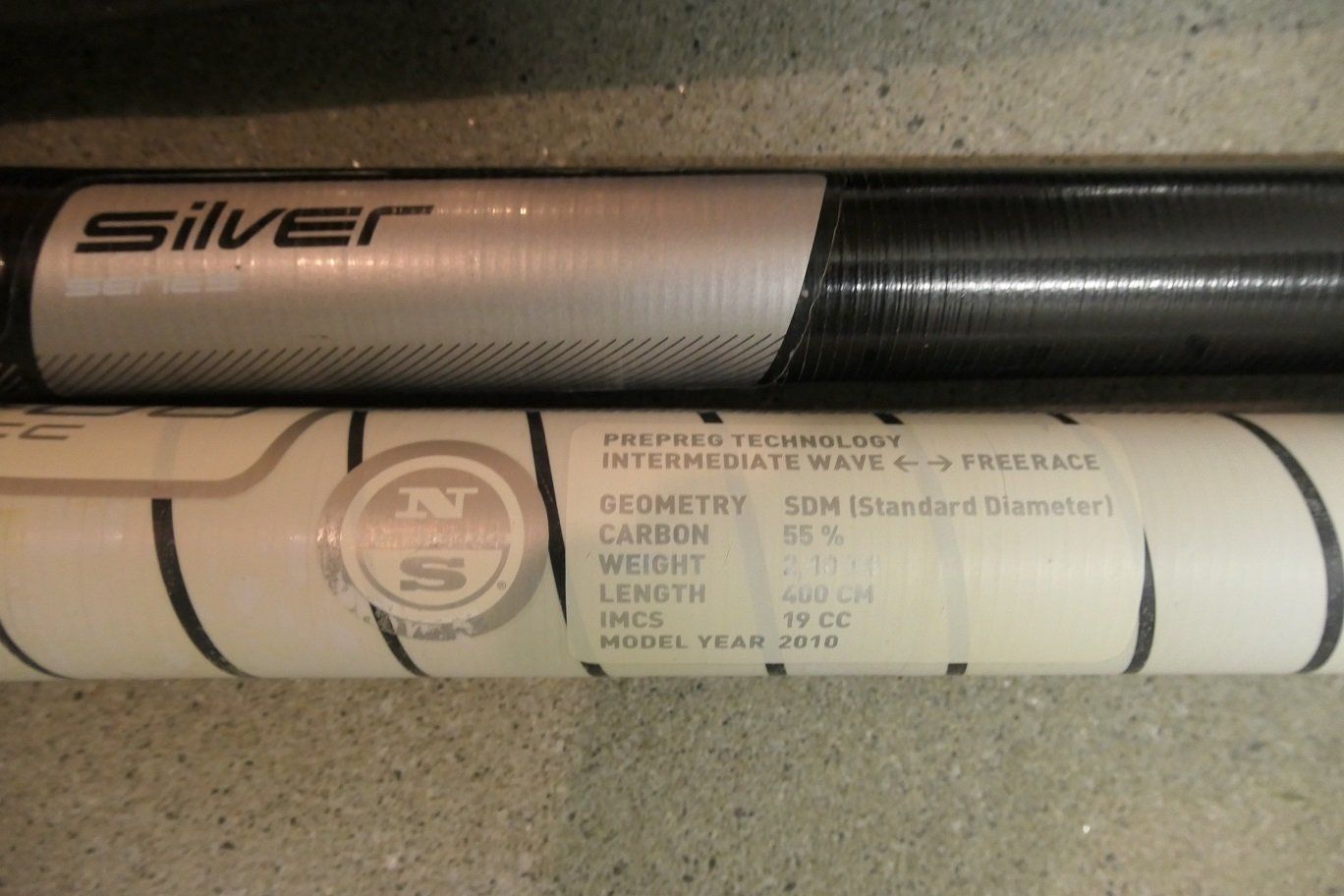 Surf: Windsurf Mast North Silver 400 SDM – Usato da St. Urban venduto da glm77 1