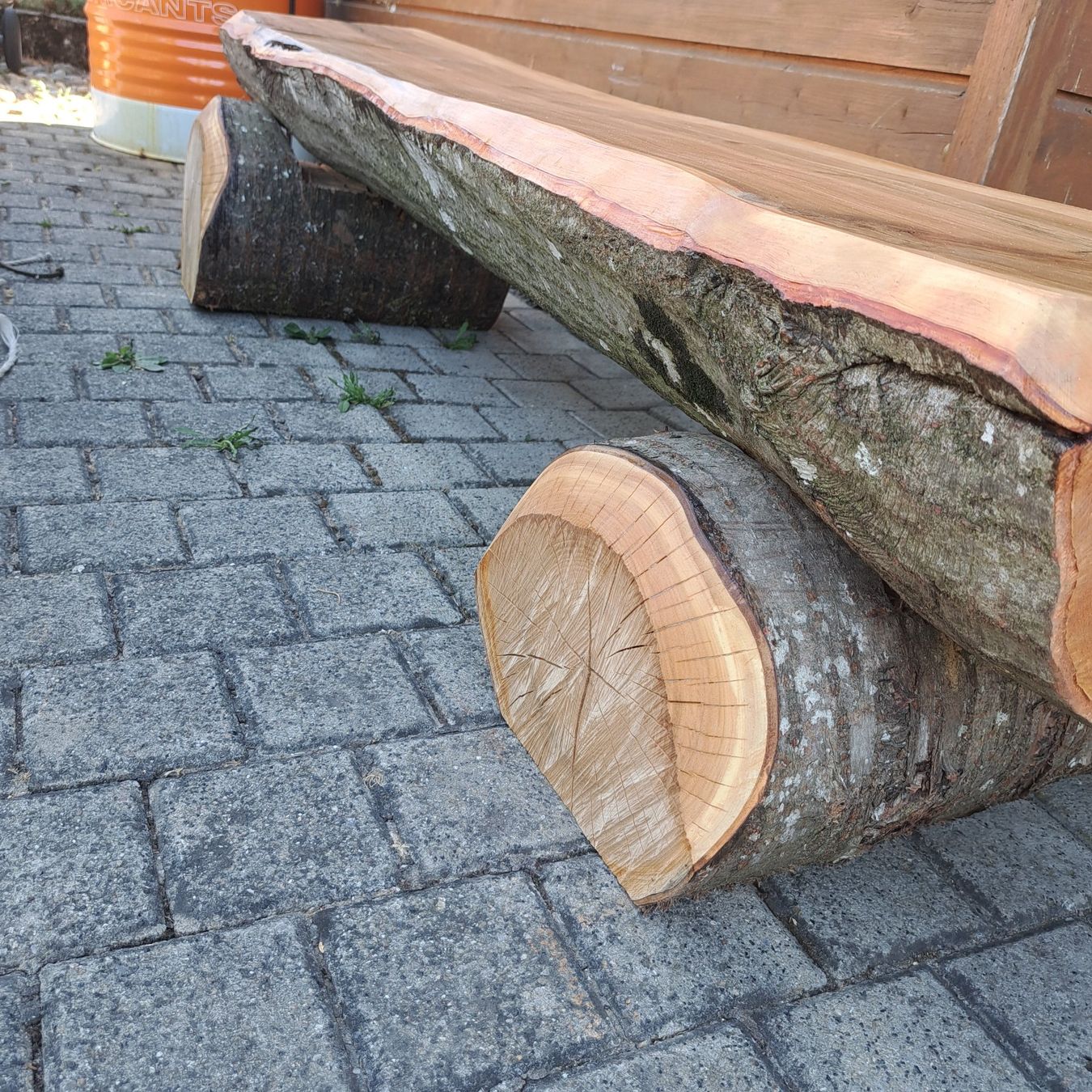 Bancs: Holzbank rustikal 155 cm lang – D'occasion à Benzenschwil par 007tinu 3