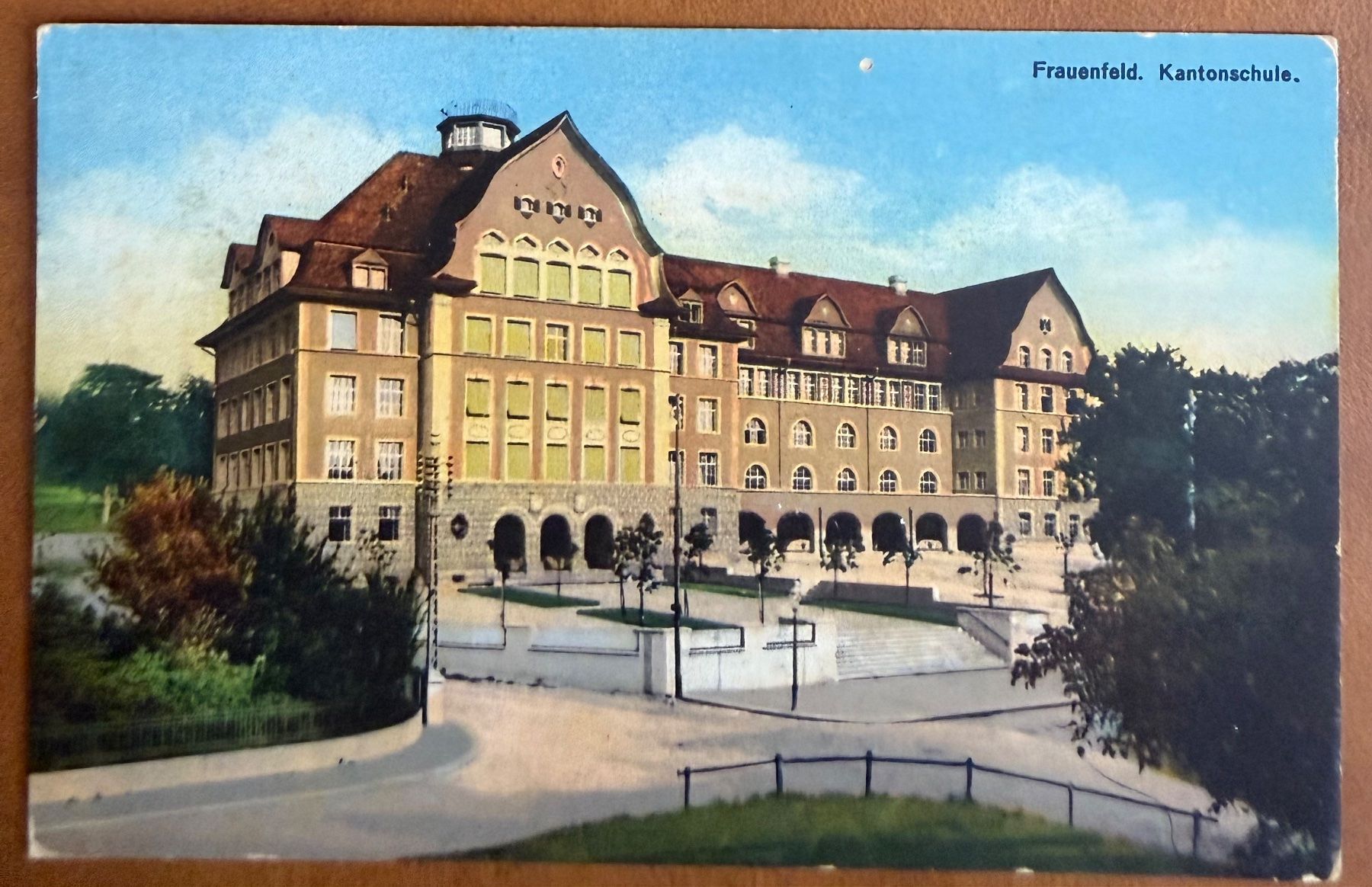 Cartes postales: Frauenfeld - Kantonschule 1917 – D'occasion à Lutry par Ediego