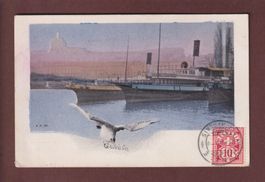 GENEVE - Bateaux - 1905