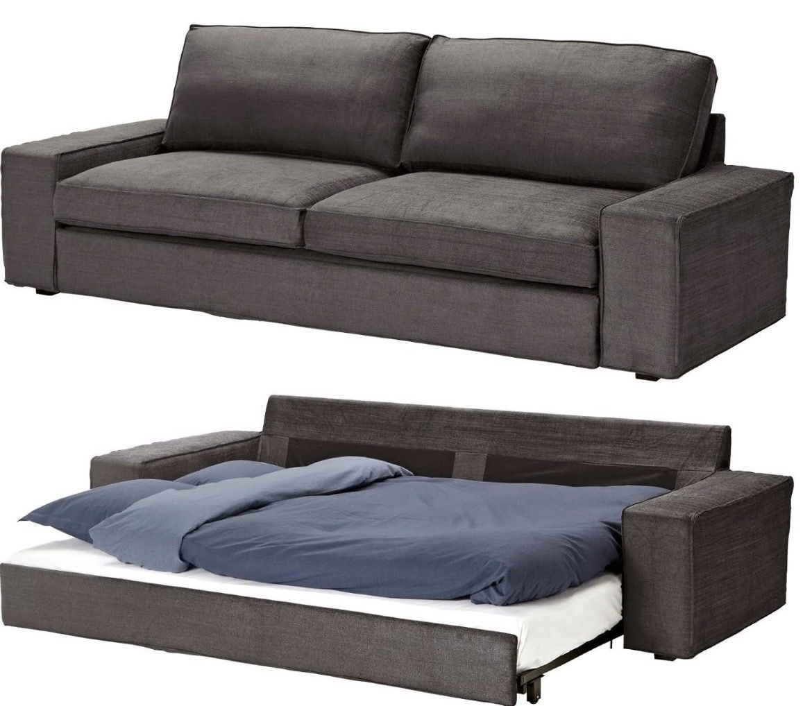 Divani: IKEA Kivik Sofa Bed dark grey 3-seater, good condition – Usato da Zürich venduto da eri_6gsh 2