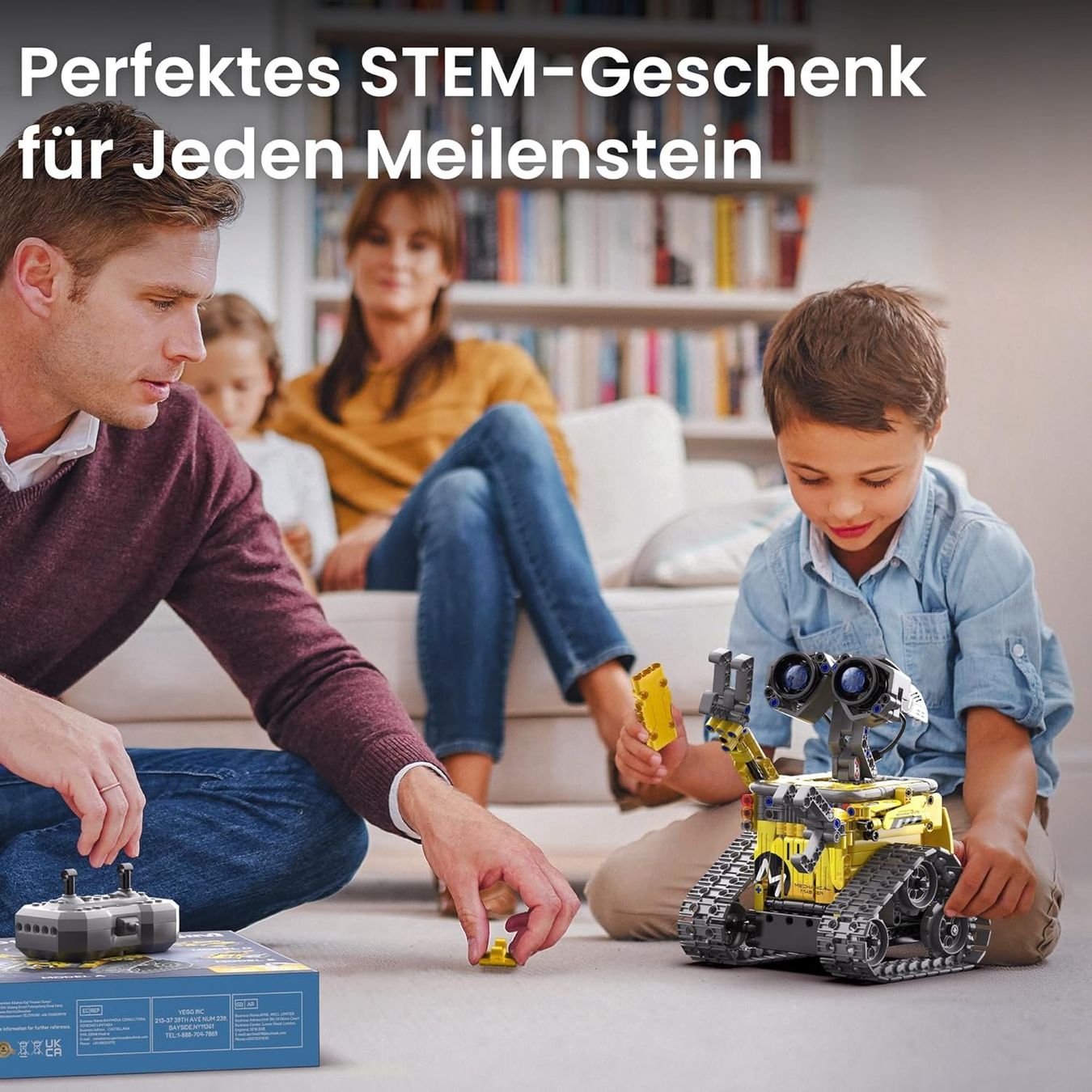 Modellismo RC: 5-in-1 Roboter Baukasten programmierbar App 488 Teile 8-12J – Nuovo e nell'imballaggio originale da Hallau venduto da Sale50OFF 2