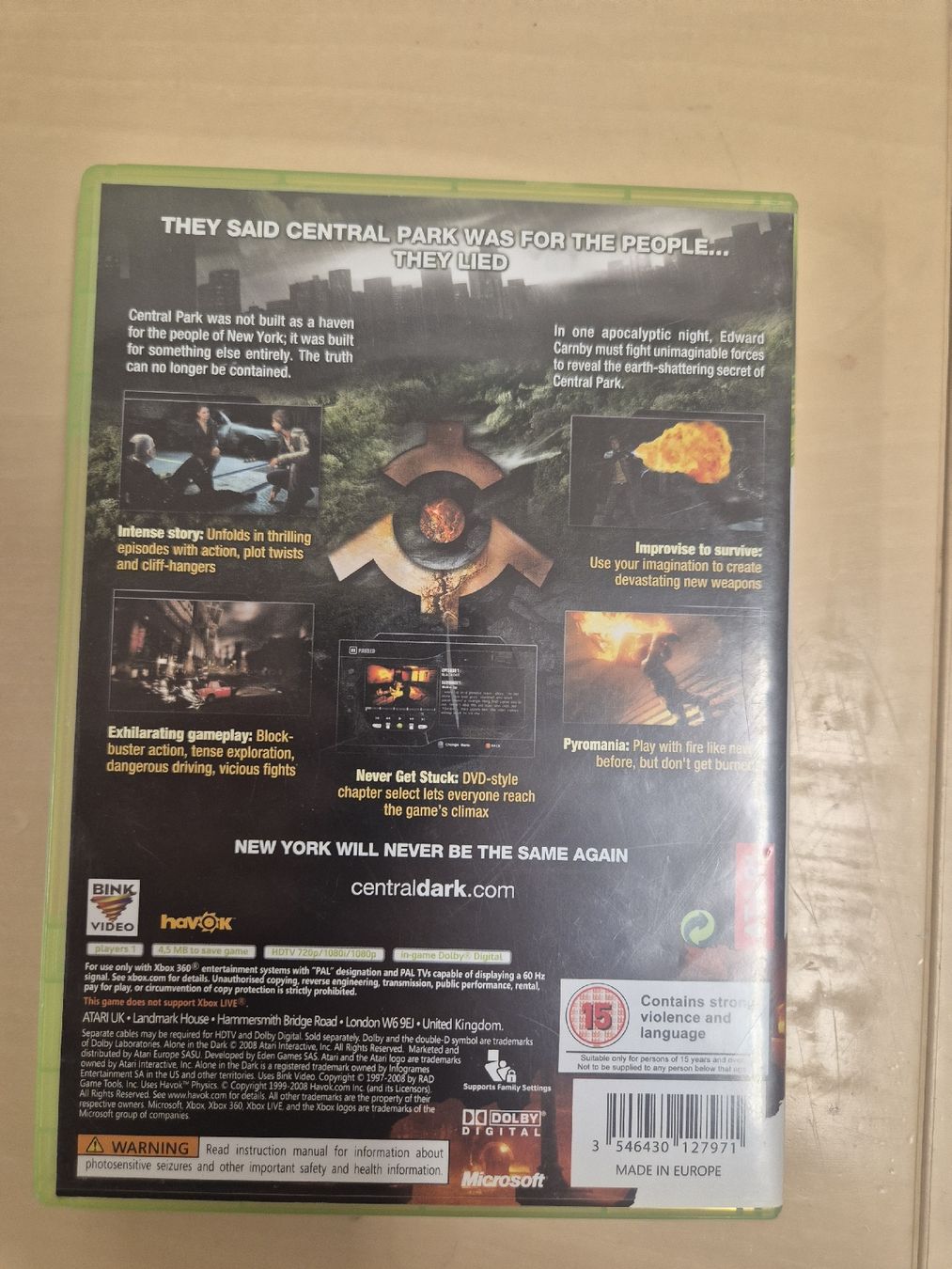 Giochi: Alone in the Dark - Xbox 360 - Horror Game! – Usato da Tuggen venduto da Santasbag 2