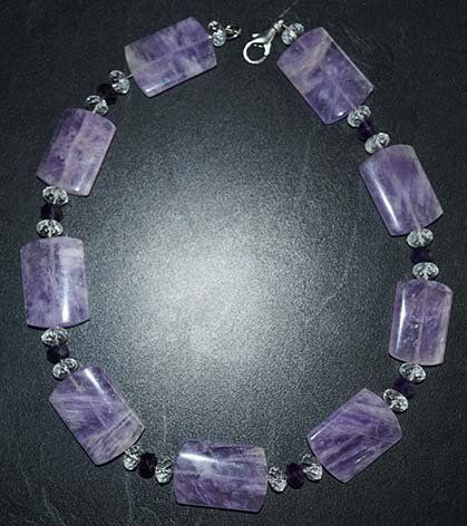 Catenine: Halskette Amethyst – Nuovo (secondo la descrizione) da Niederrohrdorf venduto da Papillon_47 2