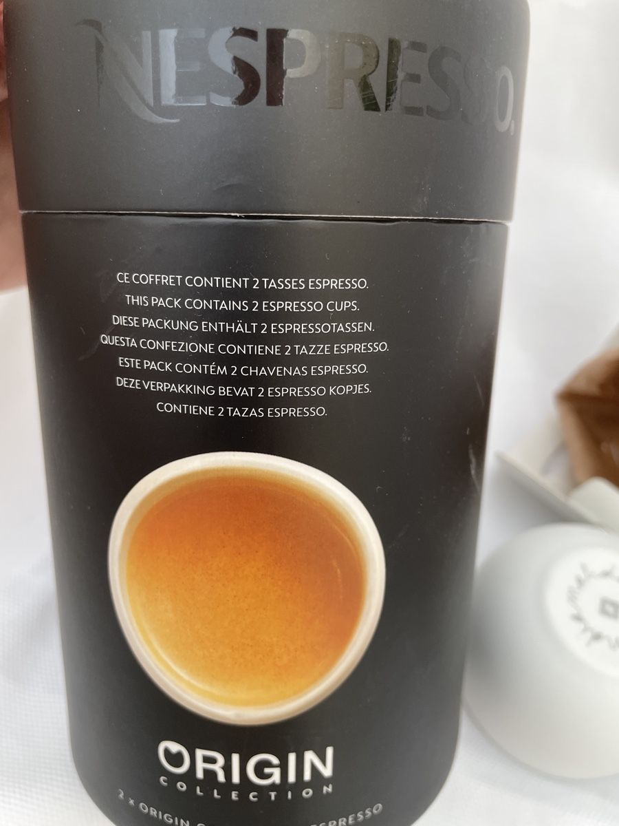 Nespresso Tazze: Nespresso  2 Tassen ORIGIN Collection  NEU  – Nuovo e nell'imballaggio originale da Zürich venduto da Danokiko 2