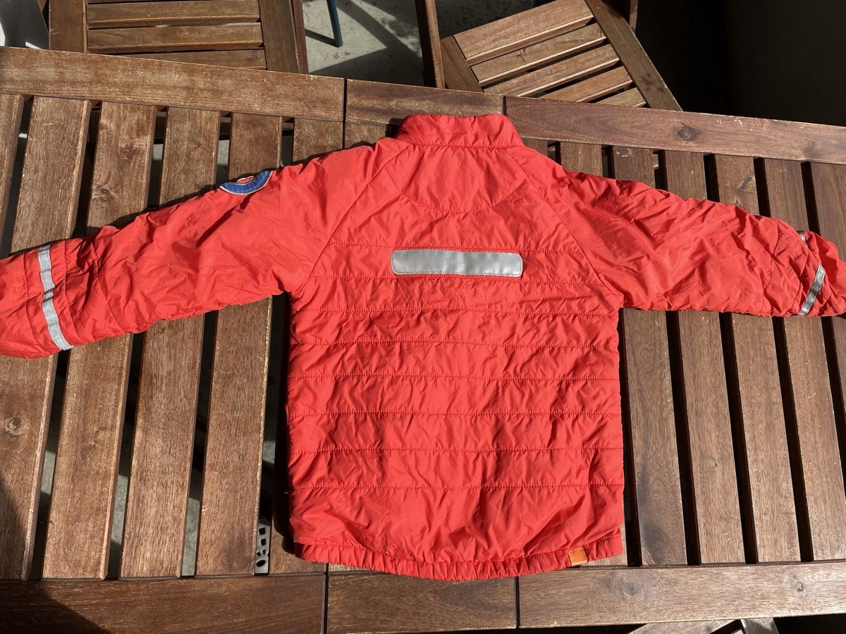 Didriksons Jacken & Mäntel: Didriksons Thermojacke Gr. 120, rot-orange – Gebraucht aus Bern von brup 3