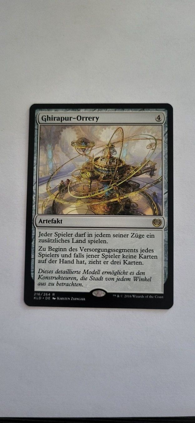 Magic The Gathering Carte collezionabili: MTG - Ghirapur Orrery – Usato da Münsingen venduto da Heroism2010