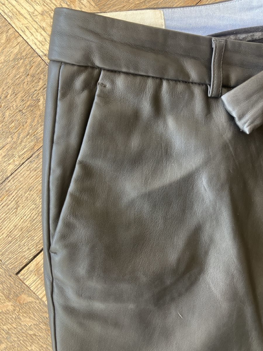 Pantaloni: Coole Kunstlederhose von Leon & Harper, Grösse 36 – Usato da Muralto venduto da jac_hkz5 3