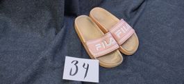 Fila Badeschuhe/Slides Gr. 34, rosa, sehr bequem! getragen