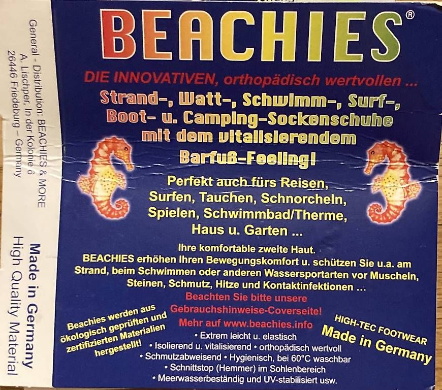 Socken: Beachies Strandsocken Gr 43-45 – Gebraucht aus Fislisbach von MichaHa 3