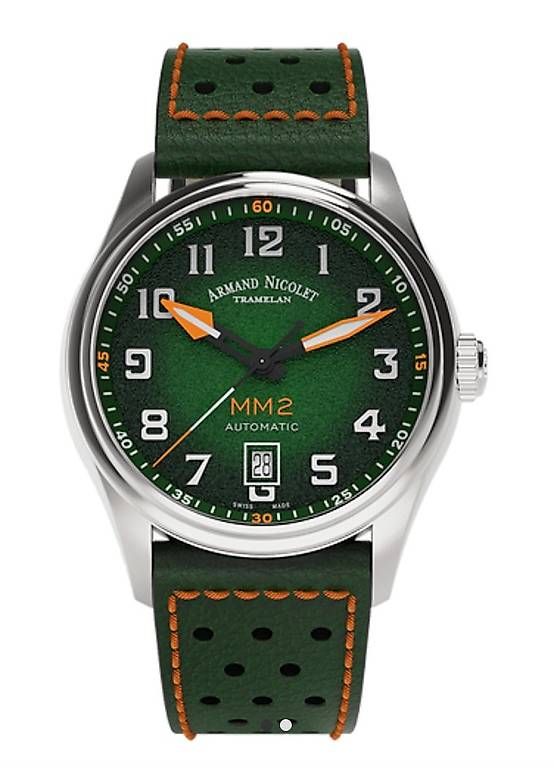 Armand Nicolet Orologi: Montre / Watch Armand Nicolet MM2 – Usato da Verbier venduto da Plav_ 4