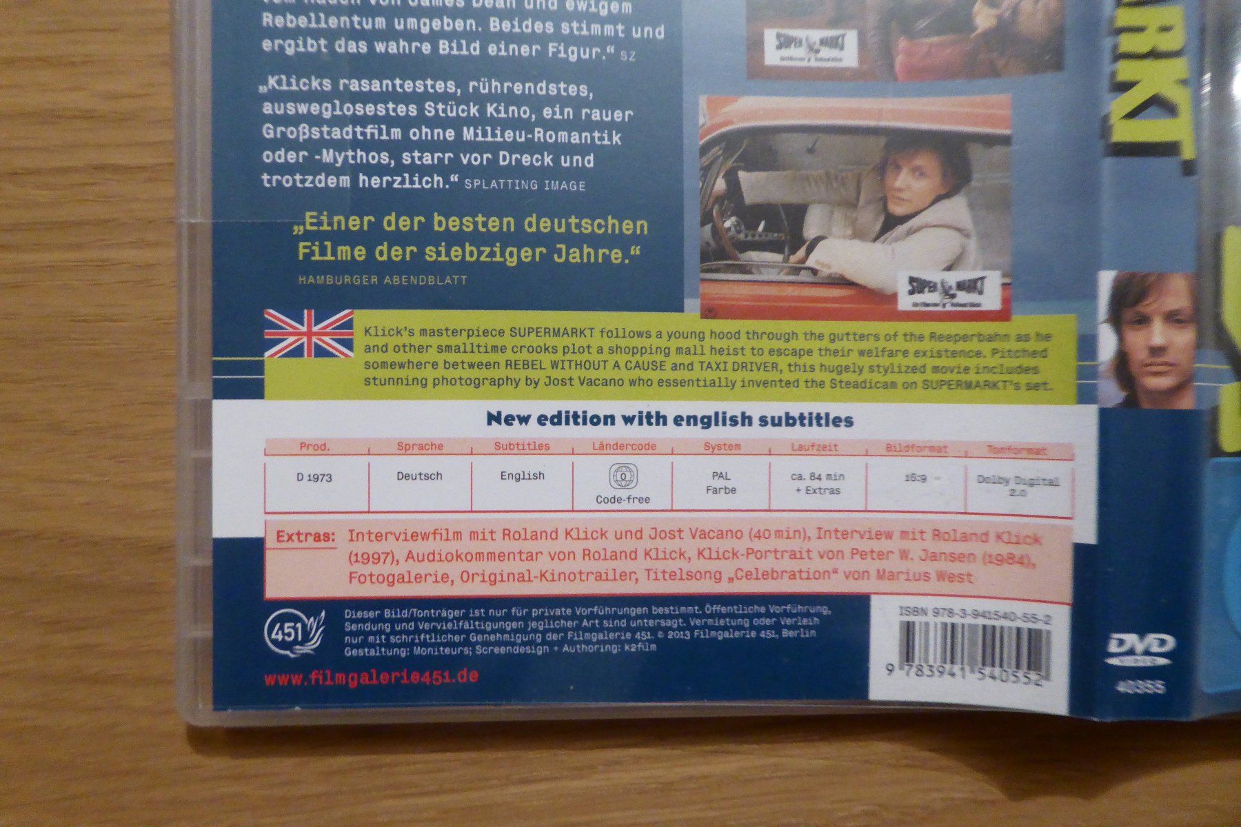 Tutti i DVDs: DVD Supermarkt Roland Klick – Usato da Allschwil venduto da Summelsarium 2