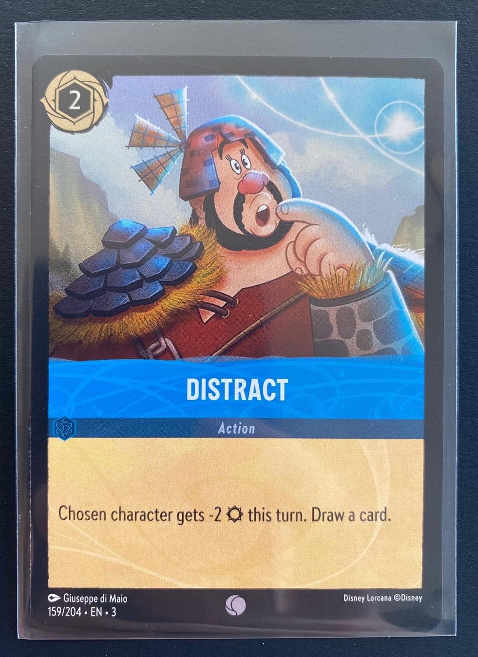Disney Sammelbilder & Trading cards: Lorcana FOIL DISTRACT 159/204 EN-3 Common – Gebraucht aus Lugano von VlaseCard