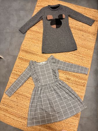 Süssi Mädchen Kleider Set Grösse 122- Perfekt für Herbst!