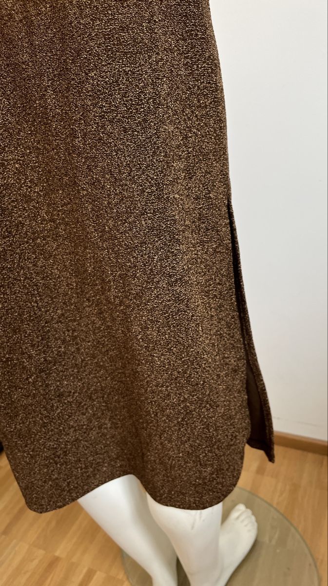 Vestiti: Schimmerndes bronce Midikleid, Gr. S – Usato da St. Gallen venduto da reg_f8h8 1