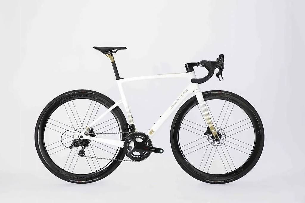 Biciclette: Einmaliges Angebot CHAPTER2 TOA S white/gold – Usato da Horw venduto da BIKESCHMIEDE 1