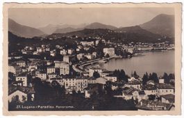 27 . Lugano Paradiso Panorama 1927