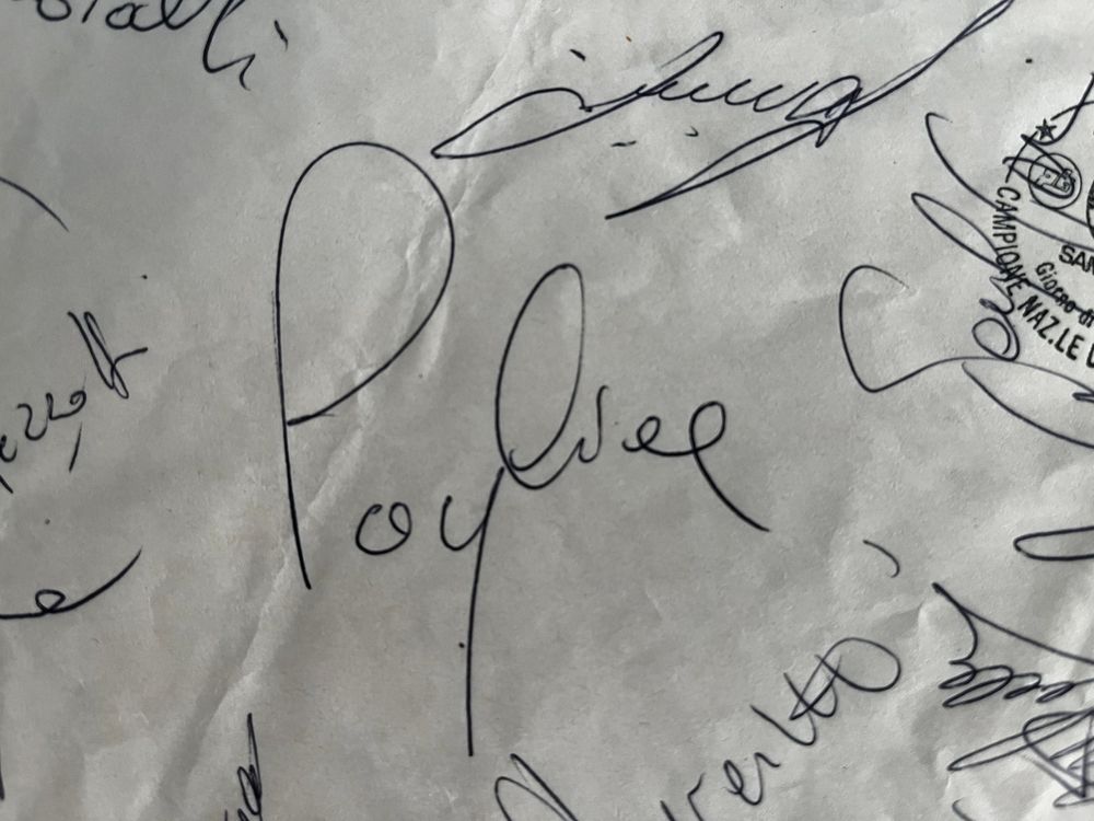 Autographes: Autografi Mancini, Vialli e Sampdoria Scudetto 1990 - 1991 – D'occasion à Zürich par mar_2tjh 4
