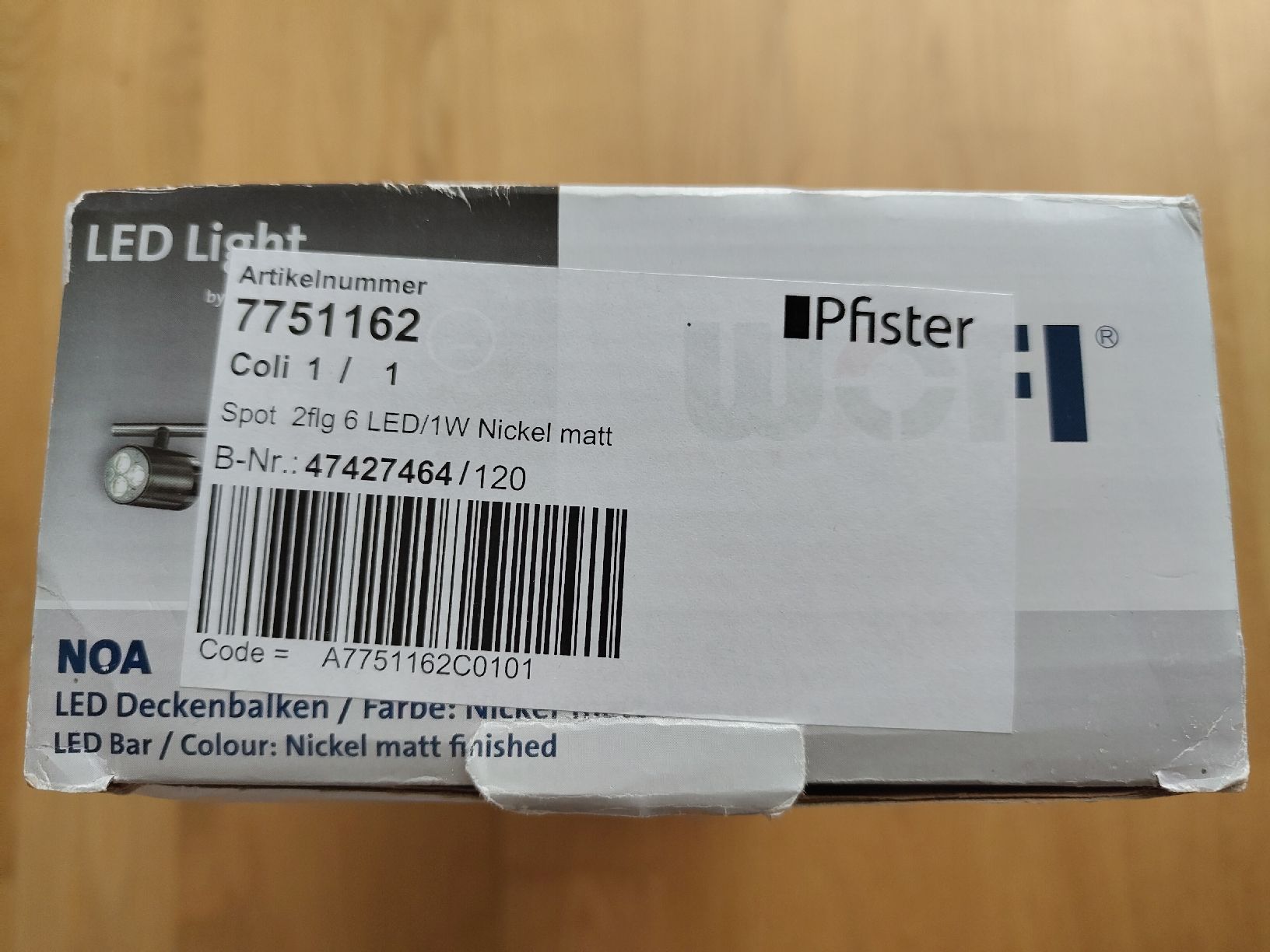 Pfister Lampadari & plafoniere: LED Spotlampe 2 Spot von Wofi – Nuovo e nell'imballaggio originale da Schachen LU venduto da retrogamer 3
