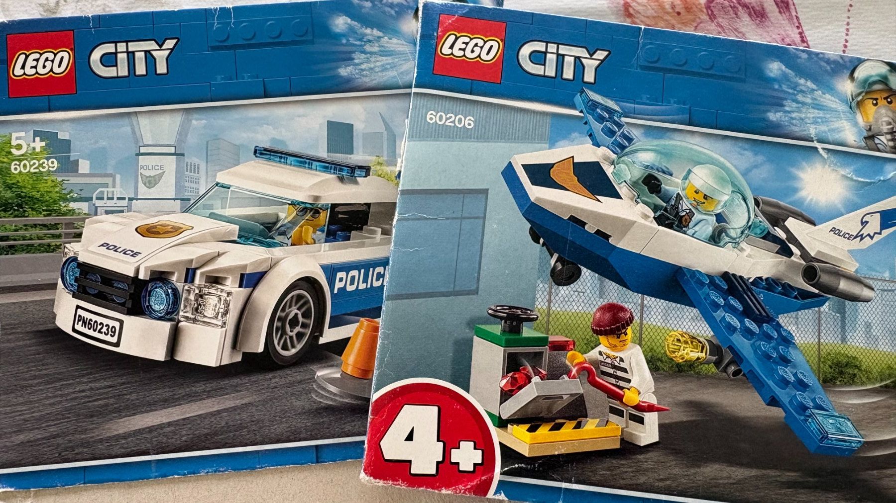 Lego Kit di costruzioni: 2 Set Lego Polizei 60239 & 60206 – Usato da Uster venduto da Trisha5