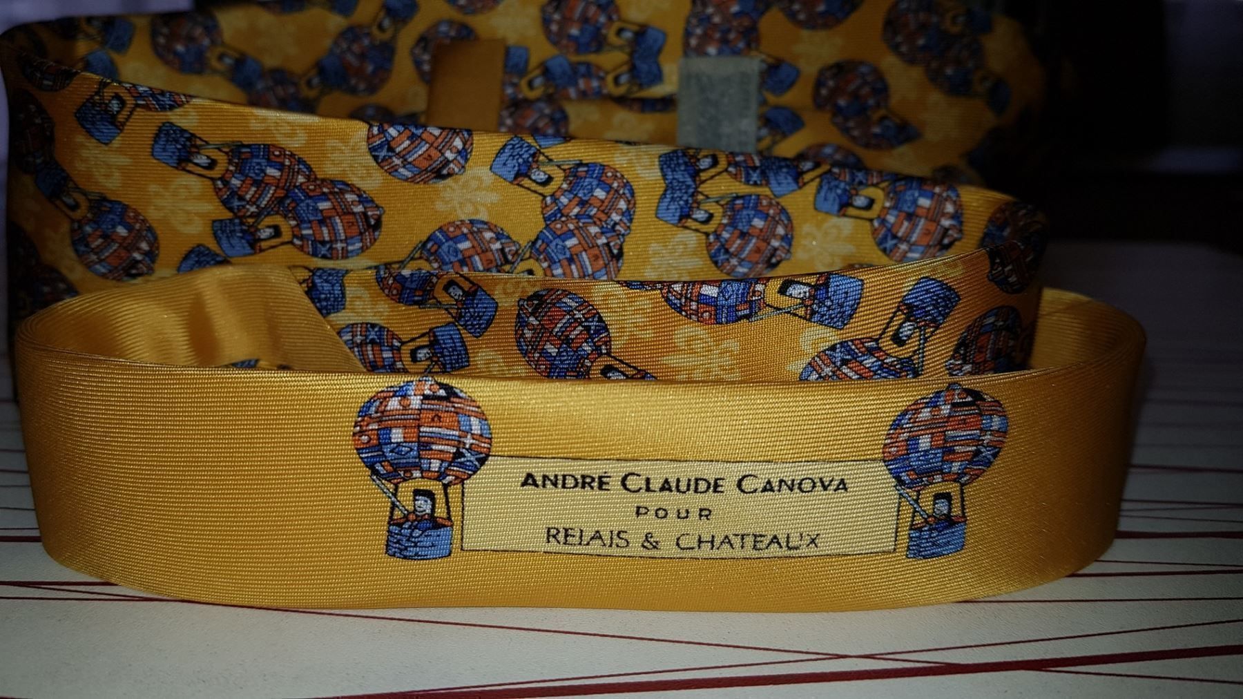 Krawatten: Cravate en soie ANDRE CLAUDE CANOVA – Neu (gemäss Beschreibung) aus Cossonay-ville von Super-Price-Quality 9
